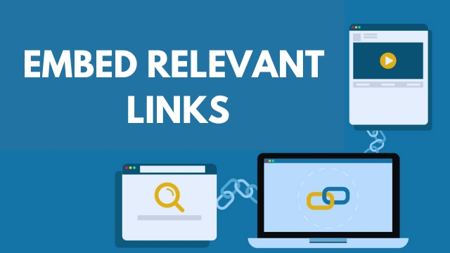 Embed Relevant Links