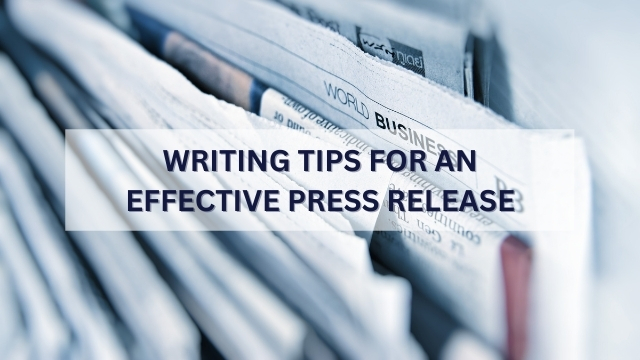 Effective Press Release